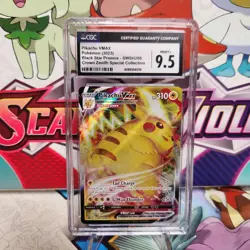 CGC 9.5 Pikachu VMAX SWSH286 Black Star Promo - Crown Zenith - Pokemon TCG - Image 1