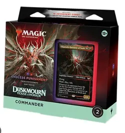MTG - Endless Punishment - Duskmourn Commander Deck - New -Factory Sealed - Image 1