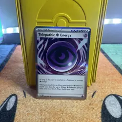4x Pokemon - TELEPATHIC ENERGY - Standard Holo Foil - PERFECT ORDER - 088/088 x4 - Image 3