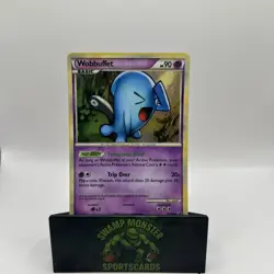 Wobbuffet HOLO RARE HGSS04 Black Star Promo Pokemon NM 2010 - Image 1