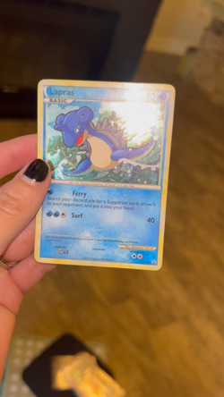 Lapras HGSS14 Pokemon TCG HeartGold SoulSilver Black Star Promo Holo LP-NM - Image 2