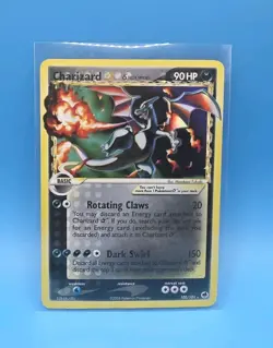 Gold Star Charizard Pokemon 2006 EX Dragon Frontiers #100 Charizard-Holo - Image 1