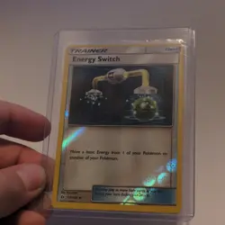Pokemon Energy Switch SM Base Set Trainer Holo Uncommon English 117/149 - Image 1
