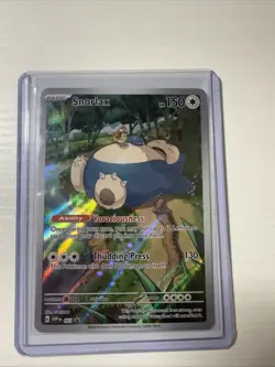 Pokemon TCG Snorlax Full Art Promo #051 Scarlet & Violet - Image 1
