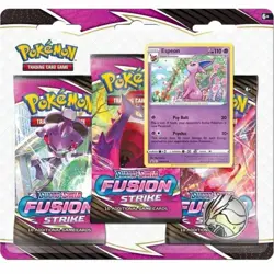 Pokemon - Fusion Strike 3 Pack Booster Blister (Eevee OR Espeon) - EN NEU & OVP - Image 3