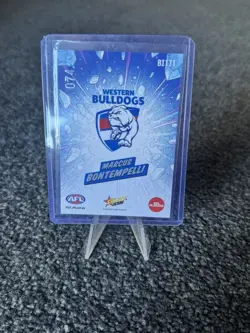 Marcus Bontempelli Boom 74/510 - 2026 AFL Select Footy Stars - Western Bulldogs - Image 2