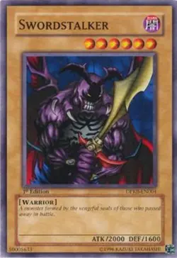 Swordstalker - DPKB-EN004 - Common - Unlimited Edition - Heavily Played - Duelis - Image 1