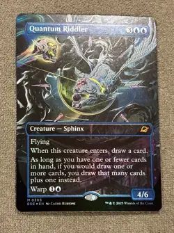 Quantum Riddler (Borderless) Edge of Eternities Regular Foil - Image 1