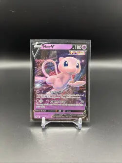Pokemon Mew v TCG Card 60/159 Crown Zenith Ultra Rare - Image 1