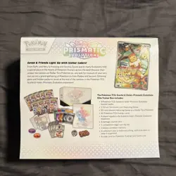 Pokemon TCG Scarlet & Violet Prismatic Evolutions Elite Trainer Box ETB Card - Image 3