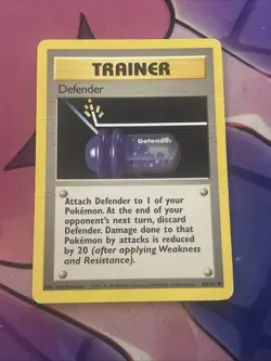 DEFENDER - 80/102 - Base Set - Pokemon Card - HP - Image 1