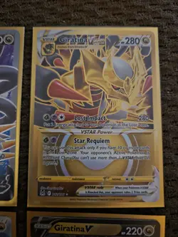 Pokemon TCG Lost Origin Giratina Card Lot Of 4 Cards. - Image 3