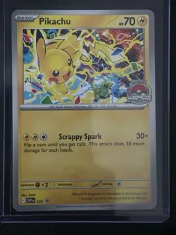 Pikachu - 225 (World Championship 2025) 225 Sv: Scarlet & Violet Promo Cards - Image 1