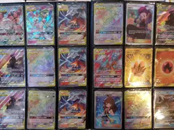 Pokemon 100+ Rainbow Rare Cards Binder Collection Includes 5 foils in Any Comb - Image 4
