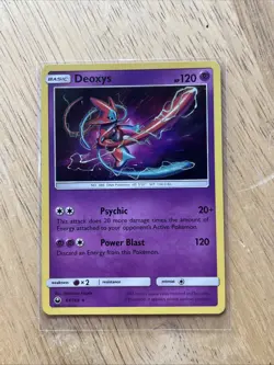 Deoxys 67/168 Holo Rare - Celestial Storm SM7 Pokemon Card - Image 2