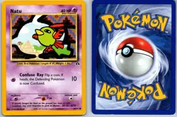 NATU POKEMON NEO DISCOVERY 59/75 COMMON MP UNLIMITED - Image 1