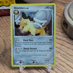 Pokemon Shieldon DP08 Promo Holo Diamond and Pearl Trading Card - Image 1