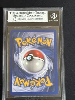 1999 POKEMON BASE SET SHADOWLESS #14 RAICHU-HOLO BGS 8 NM - Mint - Image 2