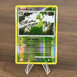 Sceptile Reverse Foil Pokemon Platinum Arceus #31 2009 - Image 1