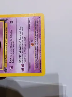Gastly 33/62 Fossil Regular 1st edition 1999 Pokemon - LP/MP - Image 3
