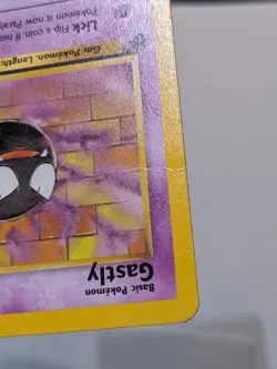 Gastly 33/62 Fossil Regular 1st edition 1999 Pokemon - LP/MP - Image 5