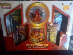 20th Anniversary Red and Blue Collection Pokemon Box Charizar factory SEALED - Image 3