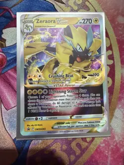 Zeraora VSTAR - SWSH265 - Pokemon Sword & Shield Promo Ultra Rare Holo Card NM - Image 1