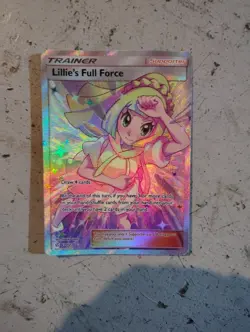 Pokemon Lillie's Full Force Full Art Holo Ultra Rare Trainer 230/236 - Image 1