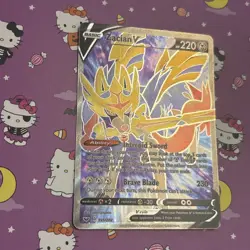 Pokemon TCG - Zacian V 195/202 - SWSH Base - Full Art - Image 3