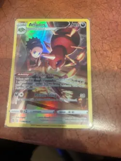 Ariados TG09/TG30 Holo Brilliant Stars Trainer Gallery Pokemon Holo NM - Image 1