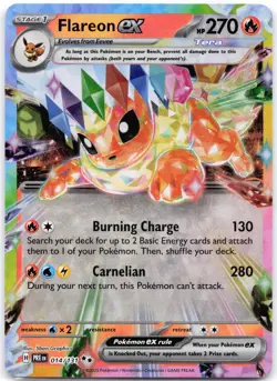 Flareon ex 014/131 Prismatic Evolutions - Image 1