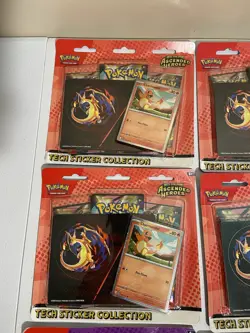 (8) Pokemon Ascended Heroes Tech Sticker Collections - Image 2