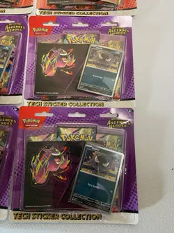 (8) Pokemon Ascended Heroes Tech Sticker Collections - Image 4