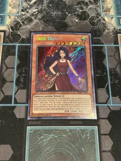 Yugioh TCG Hexe Trude BLRR-EN009 1st Ed Secret Rare Near Mint - Image 1