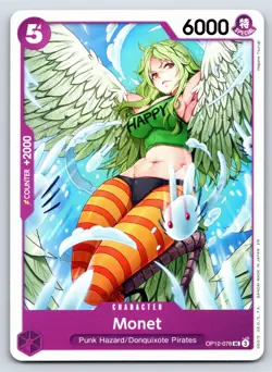 One Piece - OP12-076 - Monet - UC - US Seller - Image 1