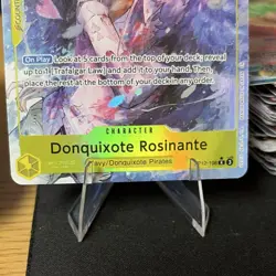 Bandai Donquixote Rosinante OP12-108 Alternate Art Foil Rare 2000 Power One Pie… - Image 3