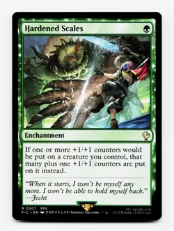 Hardened Scales [Commander: Final Fantasy] MTG Magic - NM/M 🌳 - Image 1