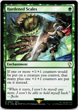 Hardened Scales [Commander: Final Fantasy] MTG Magic - NM/M 🌳 - Image 3