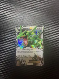 Rayquaza Pokemon EX 75/108 Roaring Skies Holo LP/NM - Image 1