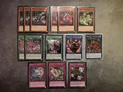 Yugioh Maliss Small Deck Core - Competitive- Meta - 14 Cards - Image 1