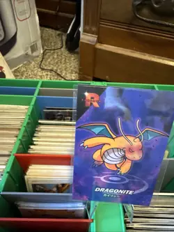 Pokemon Evil Dragonite Cracked Ice Holo Card Database Team Rocket Free Ship - Image 3