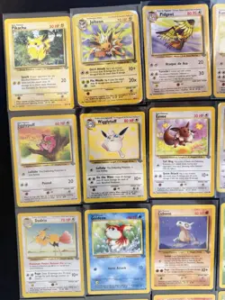 Pokemon Jungle Set Lot 27 Cards WOTC Vintage Pikachu Jolteon Pidgeot Kangaskhan - Image 3