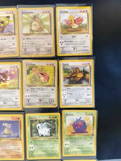 Pokemon Jungle Set Lot 27 Cards WOTC Vintage Pikachu Jolteon Pidgeot Kangaskhan - Image 4