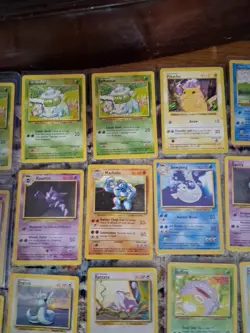 Lot Of 60 Pokemon Base Set Non Holo Cards - Image 3
