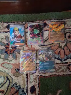 Lot Of 5 Pokemon scarlet & violet destined rivals Cards - Image 1