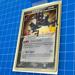 Pokemon TCG Greninja Gold Star SWSH144 25th Celebrations Promo Card - Image 3