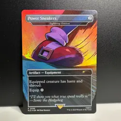 MTG: Magic Secret Lair x Sonic Hedgehog: Turbo Gear (FOIL) Set of 8 - Image 4