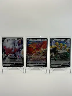 Japanese Pokemon V Card Lot NM Zoroark V Regigigas V Ho-Oh V Damaged HP - Image 1