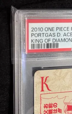 PSA10 Portgas D Ace King of Diamonds Jump Festa 2011 Promo One Piece Card - Image 4