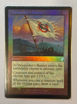 MTG - Time Spiral Remastered - Vanquisher's Banner - FOIL - Image 1